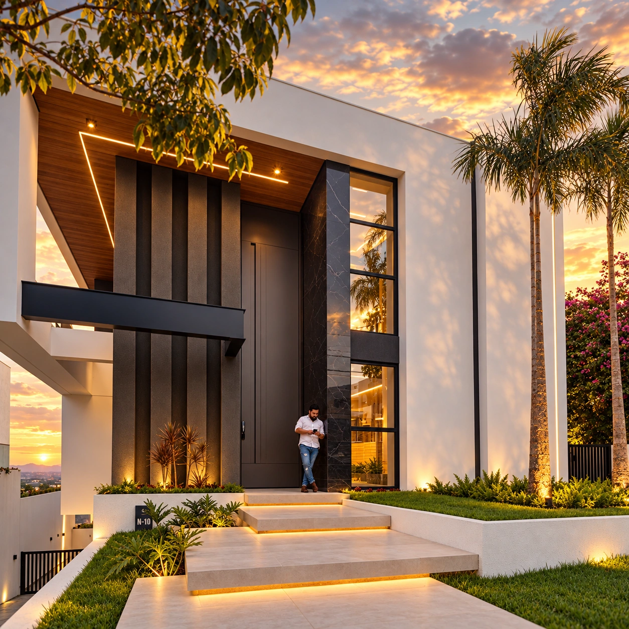 Arquitetura residencial — imagem aprovada da referência